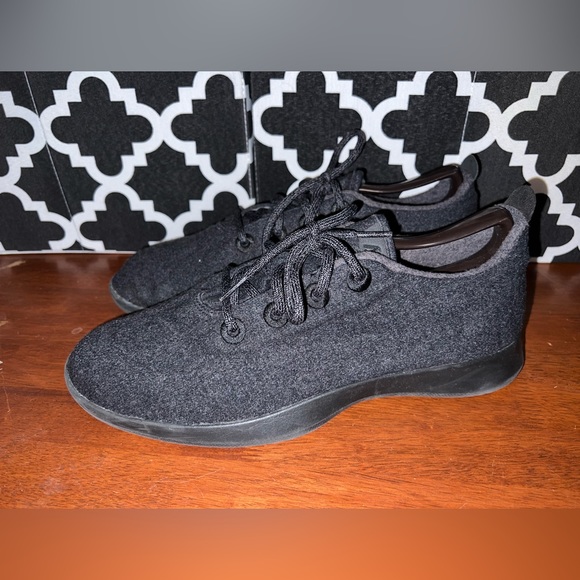 allbirds Other - allbirds Wool Runners Mens 13 Black Dark Gray Lace Up Shoes Comfort Athletic